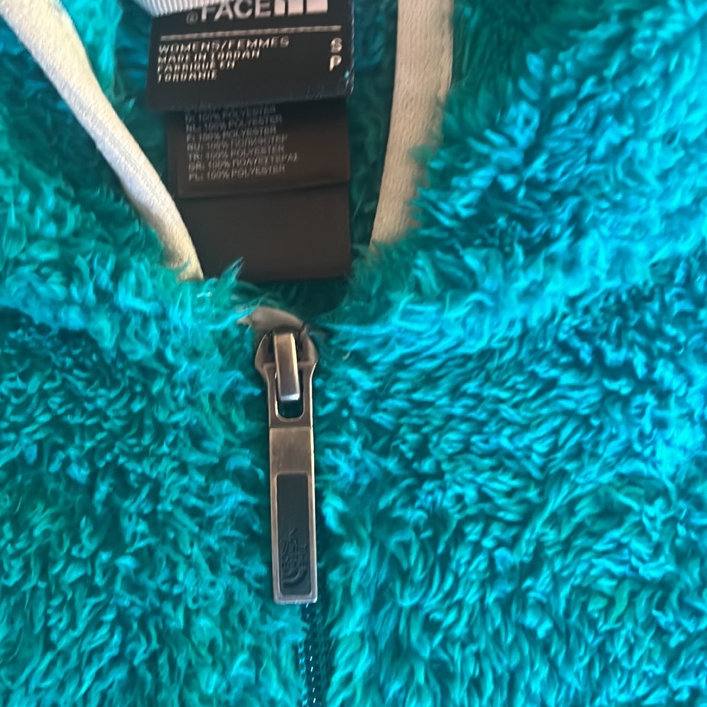 Cozy Northface zip up hoodie womens size small - Picture 3 of 11